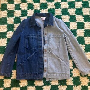 Carleen Triangle Pocket Jacket – Two tone - Size Small